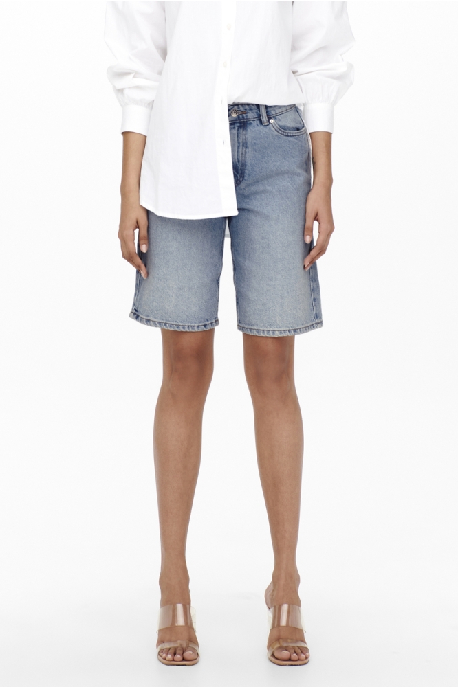 ONLSONNY HW WIDE DNM SHORTS NAS843 15256709 LIGHT DENIM BLUE